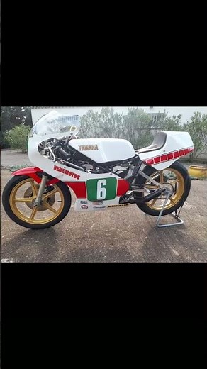 yamaha TZ 250 H 5f7 la numéro 6 ex Carlos Lacado 1981 la vraie.