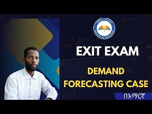 Demand Forecasting Case Study #exitexam2017 #movingaverage #forecasting :|Ethio Exit Exam Solution