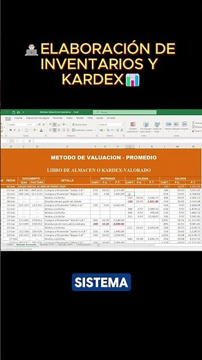 👨🏻‍💻INVENTORY AND KARDEX PREPARATION📊 #part1