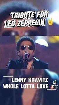 Lenny Kravitz Nails ‘Whole Lotta Love’ – Kennedy Center Tribute 🔥