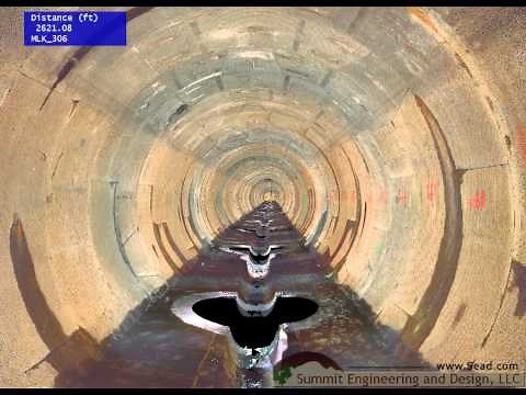 Laser Scanning Underground Tunnel Flythrough