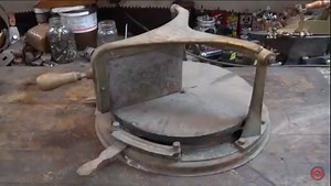 Mr Hand Tool Rescue Restore A 1920s IBM Computing Cheese Cutter