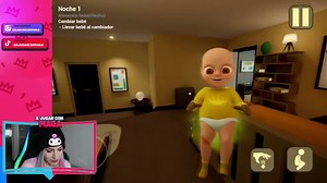 8.7K views · 461 reactions | Jugamos los primeros capítulos del jugo de terror del bebé amarillo, un bebé que se encuentra poseído o quizás es un demonio.... lo descubriremos en este video o en los próximos .... #babyinyellow #babyinyellow #babyinyellowgame #bebeamarillo #freegames #mobilegames #mobilegames | A bailar con Maga | Facebook
