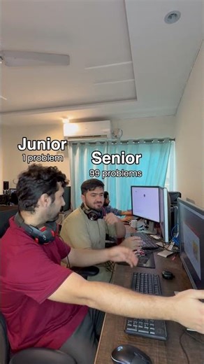 Junior vs Senior Dev 😂 | 1 Problem vs 99 Problems
