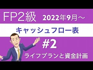 FP2級特化講座「ライフプランニングの手法３つのツール」ライフプランと資金計画②