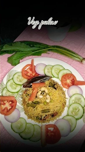 Veg pulav ...mouthwatering 🤤#meal#instantreceipe