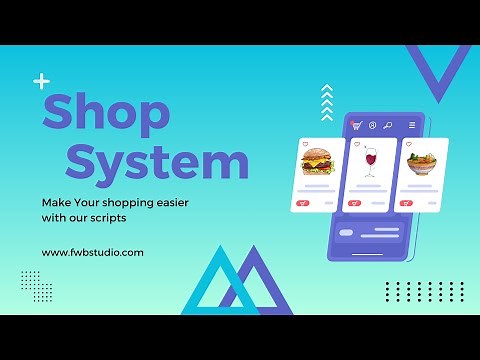 shop system + (UI) Fivem Script by FWB Studio | Fivem shops (fs_shopsystem)