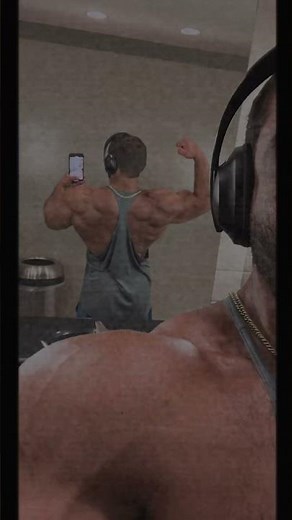 Muscle god flexing his way to victory