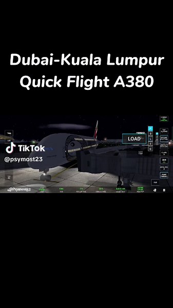 Real Flight Simulator Pro: Full Flight Gameplay from DXB to KUL A380