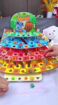 The fun and educational Snakes and Ladders game is here. The process of playing is both tense an