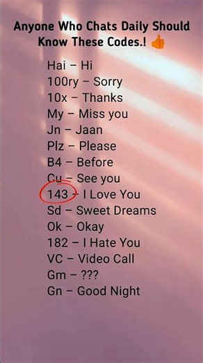 Top Chat Codes You Must Know! 💬🥳