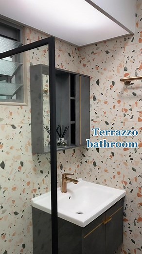 Terrazzo Tiles Bathroom Design Ideas