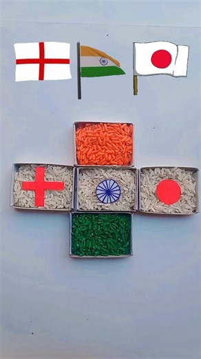 England flag || India flag || Japan flag || Independence day drawing video #trending #shorts