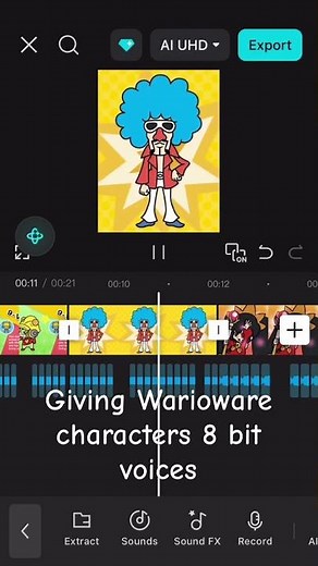 Giving Warioware characters 8 bit voices #warioware #wario #8bit