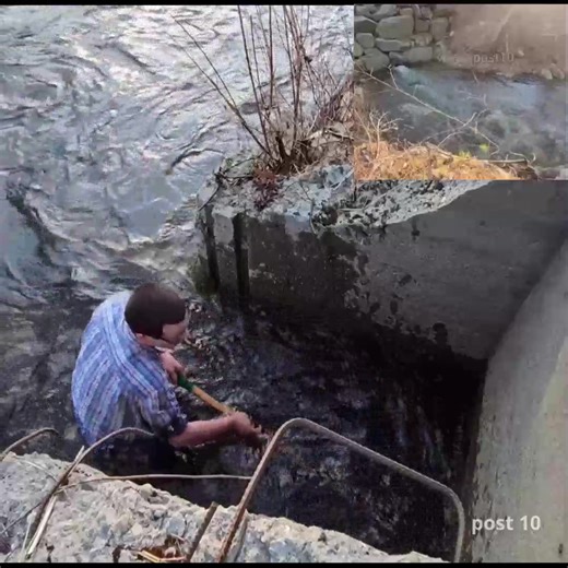 Deep Water Unclogging Lake Drain Intake Structure After Spring Thaw Causes Big Blockage | Post 10