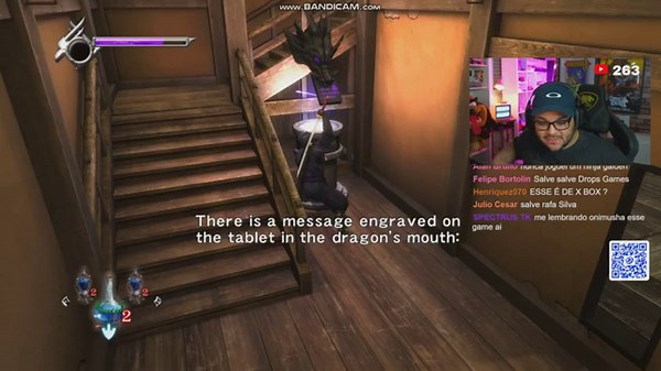 Droops Jogando Ninja Gaiden pelo Gamepass