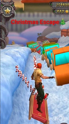 “Temple Run 2 Winter Wonderland ❄️ Christmas Run! 🎄🔥” #gaming #templerun #shorts #foryou