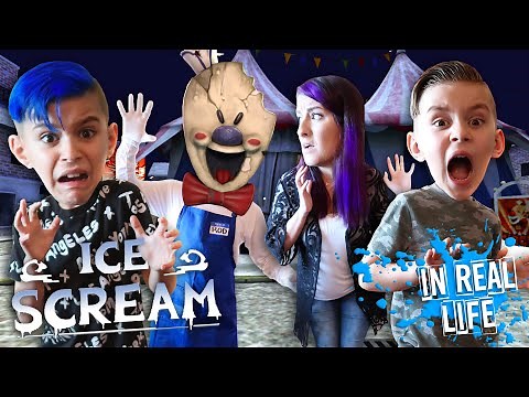 Ice Scream In Real Life Part 2! Escape Rod's House (FUNhouse Family)