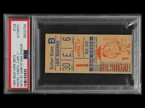 Mets First Game at Shea Stadium April 17 1964