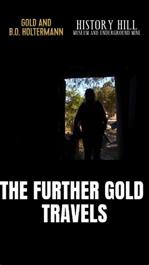 Why Big Gold Nuggets Don't Travel Far (The Physics of Gold Erosion) "There's gold in them there hills" - and here's the science behind that famous Hollywood quote. 🪨✨ These photos show the ENORMOUS effort required to move by hand the "problem rocks" involved in nature's golden cover-up. Here's how gold actually travels from hills to creeks: ▸ "There's gold in them there hills" - because that's literally where it came from ▸ Big bits freed by erosion find it hard to travel and drag on the surfac