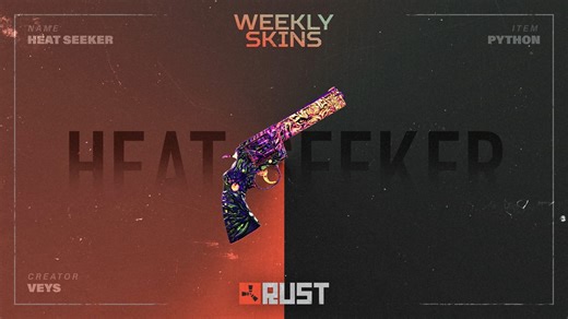 2.4K views · 24 reactions | The weekly community skins are now live on the Steam Item Store! ️ Don't miss out! Get yours here: https://store.steampowered.com/itemstore/252490 | Play Rust | Facebook