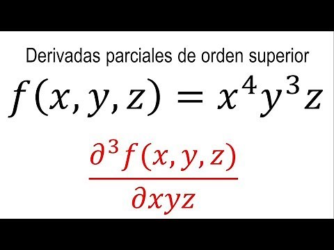 Higher-Order Partial Derivatives with 3 Variables | Example 1