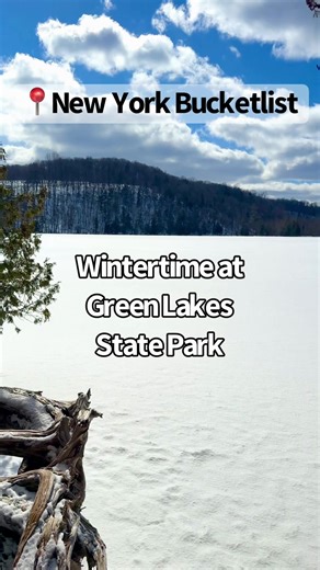 ❄️ Have you ever visited Green Lakes State Park in winter? Snowy trails and frozen lakes turn this beautiful park into a peaceful winter escape. It’s a completely different experience from summer. 📍Learn more about visiting here: https://adventuresny.com/green-lake-state-park-manlius-new-york/ Tell me in the comments — summer or winter at Green Lakes? #greenlakes #newyorkstateparks #winterinnys #cny #exploreny