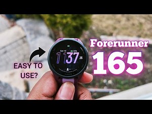 How To Use Garmin Forerunner 165