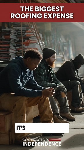 Look ROOFERS.. what's the most expensive thing in your business? It's not actually materials or equipment. It's paying a skilled roofing crew $3,000 a day to sit at the shop with nothing to do. I've seen successful roofers go from profitable to broke because they couldn't maintain consistent workflow. Every idle day costs you thousands in payroll, overhead, and lost opportunity. The smartest roofers have figured out how to build a system that generates installs regardless of weather, storms, or 