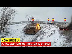 Kursk Battlefield Footage Confirms It—Destroyed Ukrainian COLUMN Exposed!