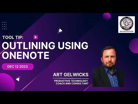 Outlining using OneNote