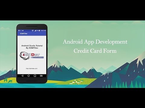 Android Studio Tutorial - Credit Card Form