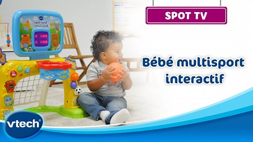 🏀🤸 Le centre d’activités Bébé multisport interactif offre à votre petit champion des séances d’entraînement et d’apprentissage dynamiques pour 𝒅𝒆́𝒗𝒆́𝒍𝒐𝒑𝒑𝒆𝒓 𝒔𝒆𝒔 𝒕𝒂𝒍𝒆𝒏𝒕𝒔 𝒅’𝒂𝒕𝒉𝒍𝒆̀𝒕𝒆 ! ⚽🏀 Encouragé par la voix du coach, Bébé s’amuse tout en développant sa force ! 💥🥅 Chaque but et chaque panier renforcent ses jambes et ses bras, tandis que les effets lumineux et sonores transforment le jeu en match de stade ! 🎶✨ Vous verrez, il n’aura jamais autant aimé bouger 👉 htt