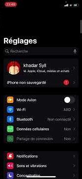 comment activer le scanner QR sur iphone 2022 en (wollof)