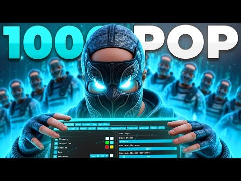 I LEGIT CHEATED on a 1,000 POP SERVER using RUST CHEATS...