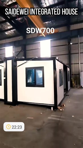 🌟 SDW700 Double-Wing Expandable Container House, Refreshingly Launched! Unfold to get a practical 29㎡ space, with a super considerate dormitory design! Ultra-easy installation for both staff and construction sites—trouble-free and efficient 🚀 Its modular design adapts flexibly to all scenarios: scenic spots, resorts, beach hotels, construction projects, staff dormitories—all covered! It's low-carbon and eco-friendly, supports photovoltaic integration, and is an excellent choice for emergency h