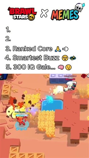 The End😂 THE BEST 5 Memes in Brawl Stars!🔥 #brawlstars #brawlstarstiktok #бравлстарс