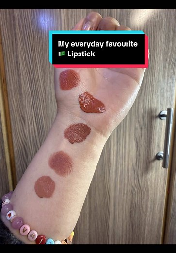 Everyday Lipstick Favorites from Beautify by Amna