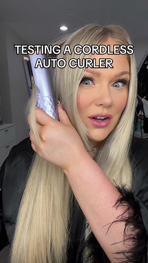 Replying to @thatrednekwife307 trying the conair unbound cordless curler for the easiest curls #fyp #hair #hairtok #beauty #beautytok #curls #curlers #hairexperiment #hairtutorial