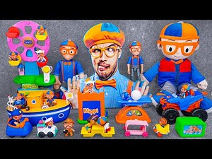 92 Minutes Satisfying with Unboxing Cute Blippi Box Toys Collection ASMR | Review Toys