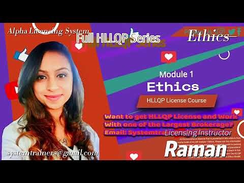 HLLQP ETHICS COMMON LAW |Segment 1|: Key Terms | Full HLLQP Ethics Course