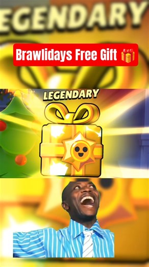 BRAWLIDAYS FREE GIFT #brawlstars #brawlin #brawltalk #newskins #brawl #brawlidays #box #brawlbox