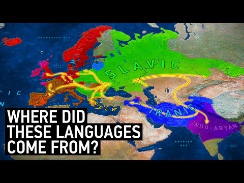 Paths of Indo-European Language Expansion
