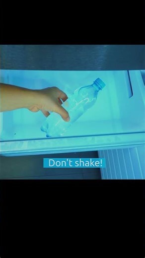 How to Create Instant Freezing Water! 🧊 #shorts #water