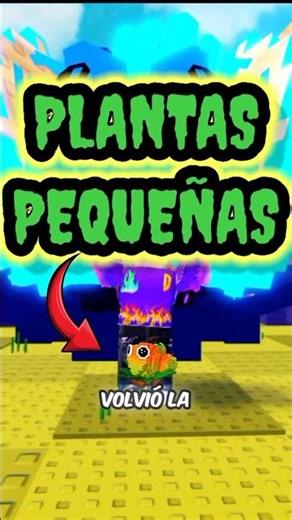 How to get small plants in PvB? The SECRET option! #roblox #plantsvsbrainroots #robloxgames