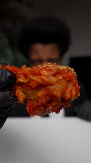 Delicious Sweet and Spicy Wing Mukbang | ASMR Food Eating