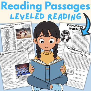 Leveled Reading Passages with Comprehension Questions Boston Tea Party BUNDLE