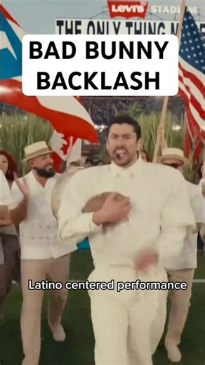 Bad Bunny Super Bowl Backlash #badbunny #nfl #superbowl