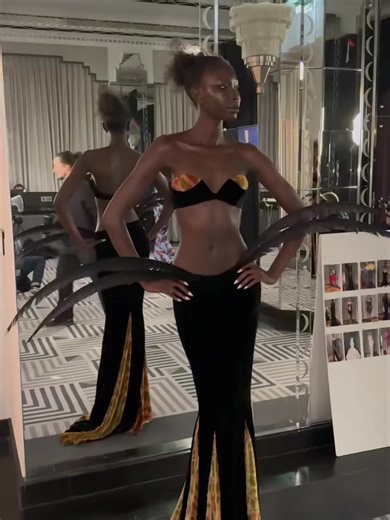 Adhel post for a photo shoot session #southsudanesetiktokers🇸🇸🇸🇸🇸🇸 #runway