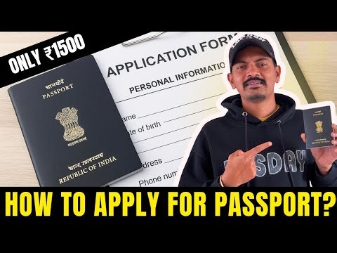 How to Apply for Indian Passport 🇮🇳 | Step-by-Step Online Process (Official Website Guide) 🛂✨